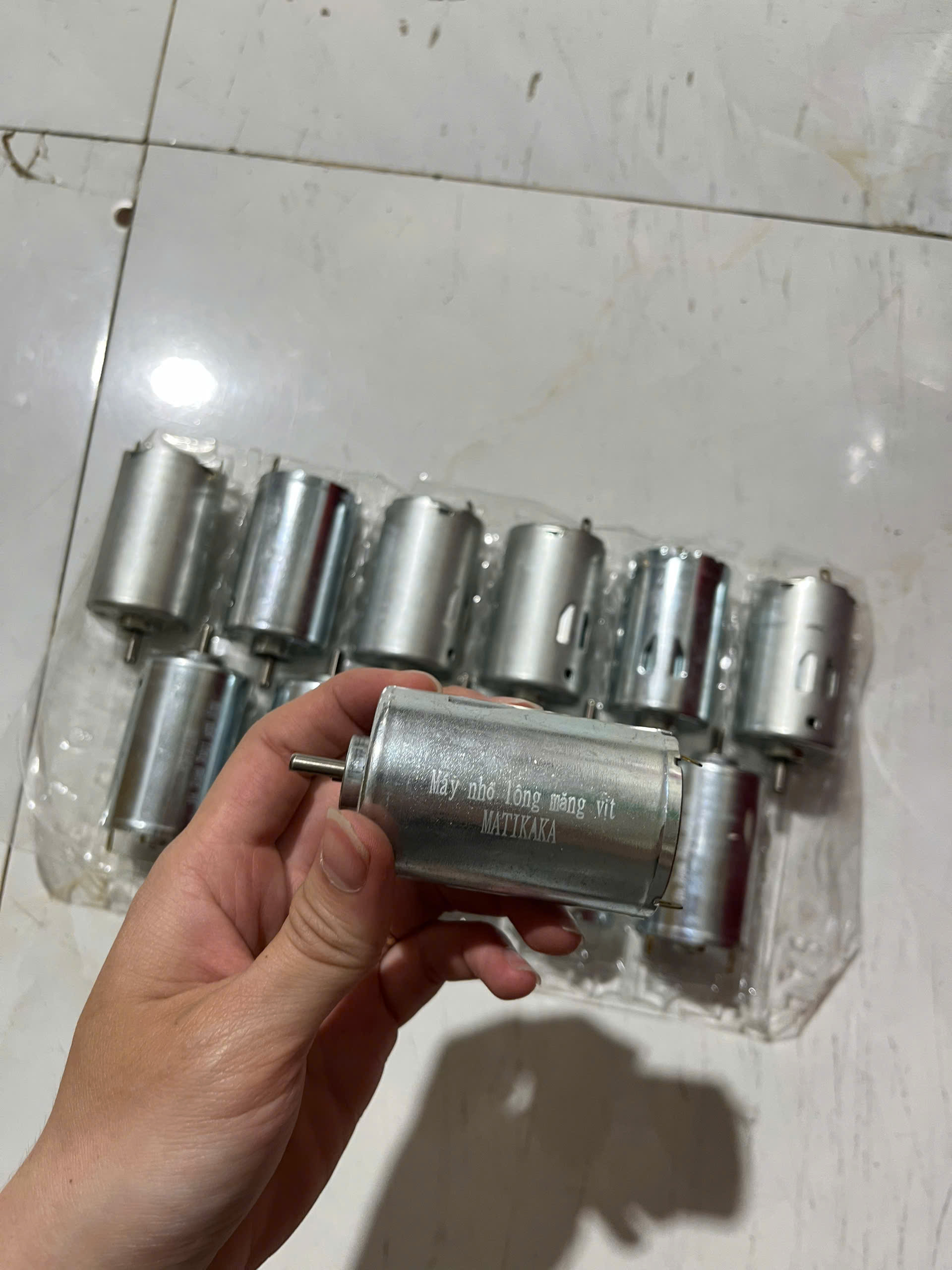 motor máy lông măng vịt